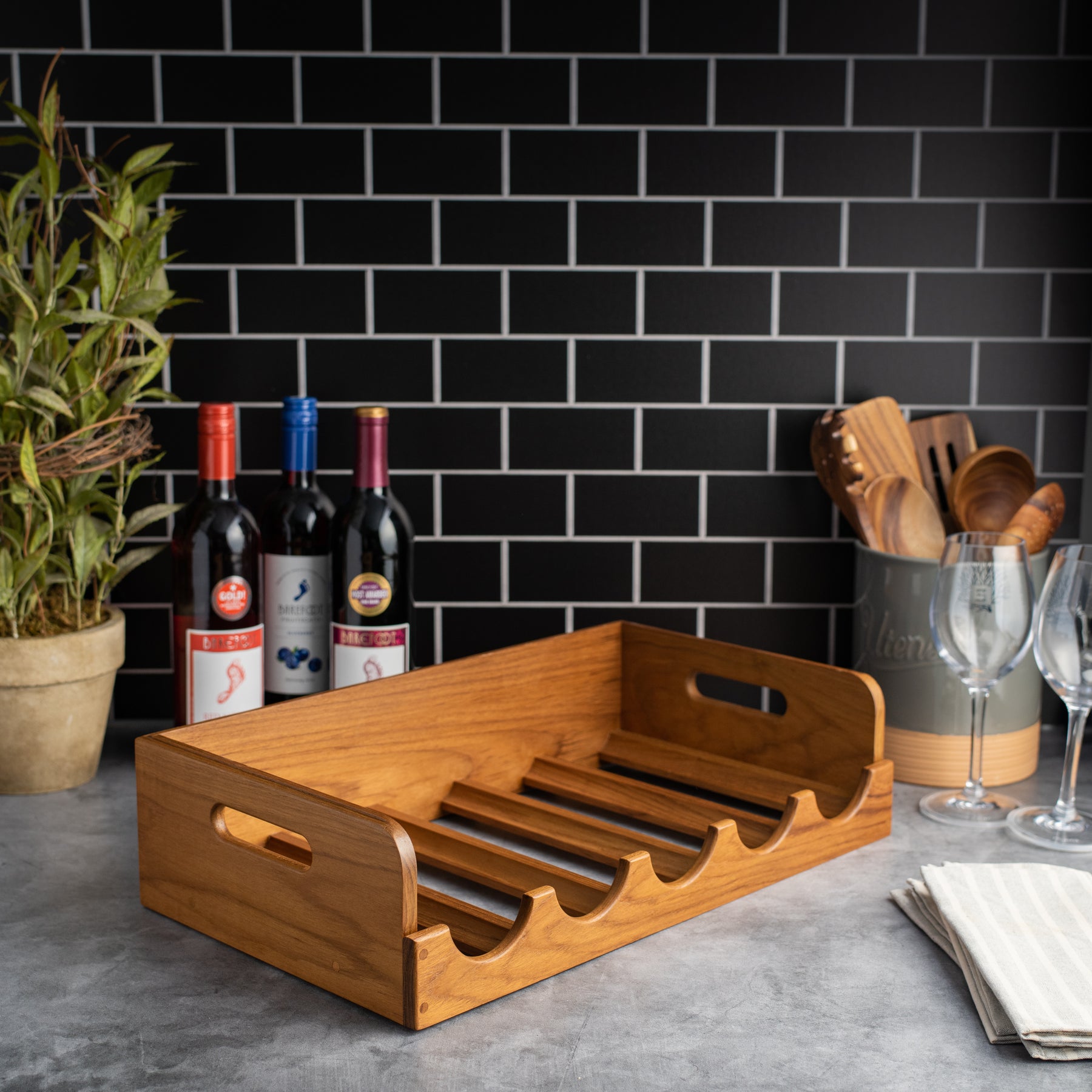 5 Bottle Stackable Wine Caddy - 60239