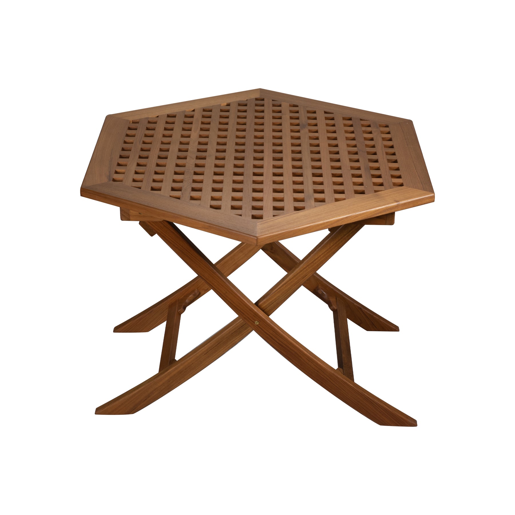 Hexagonal Folding Table - 60056