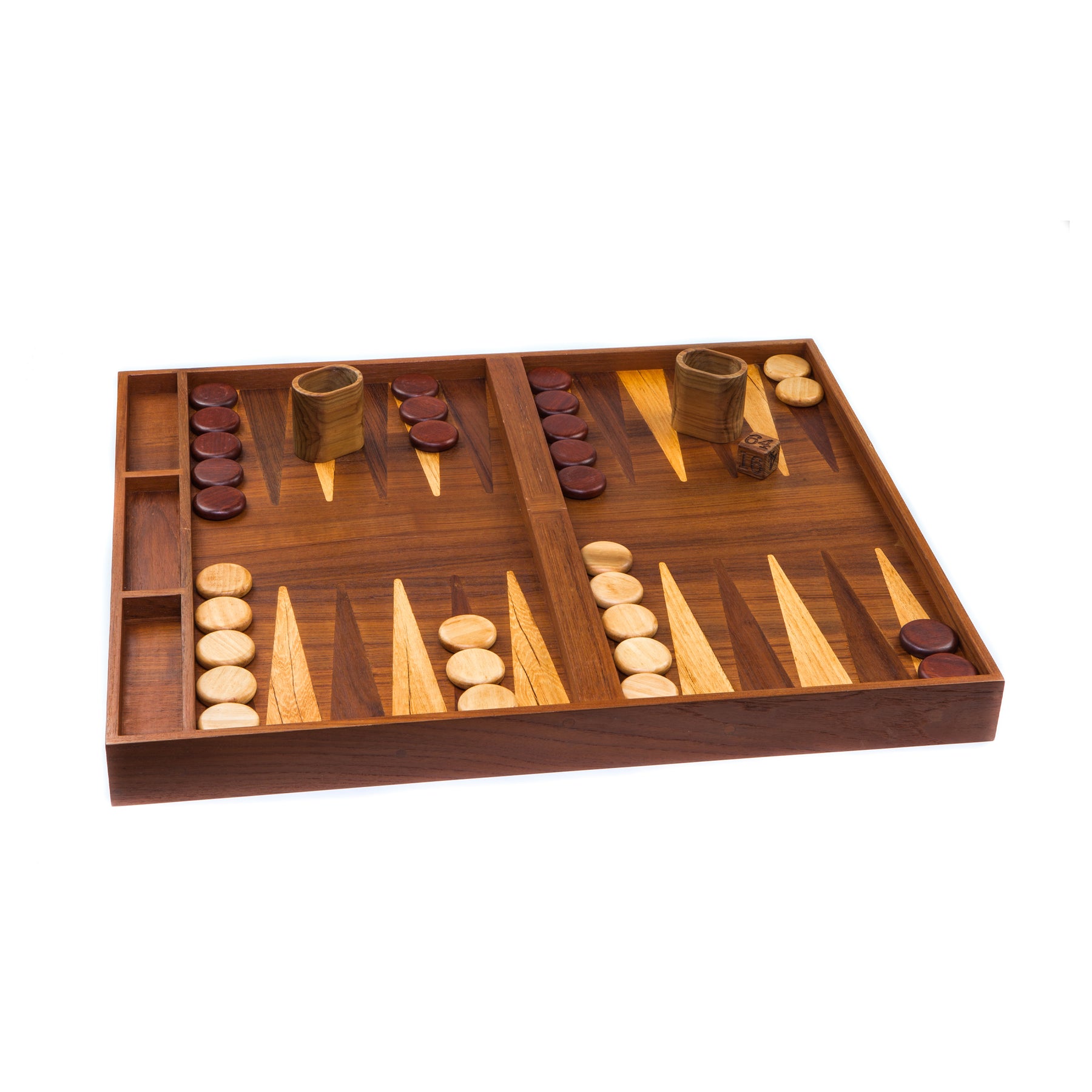 2 in 1 Backgammon/Checkerboard - 60090
