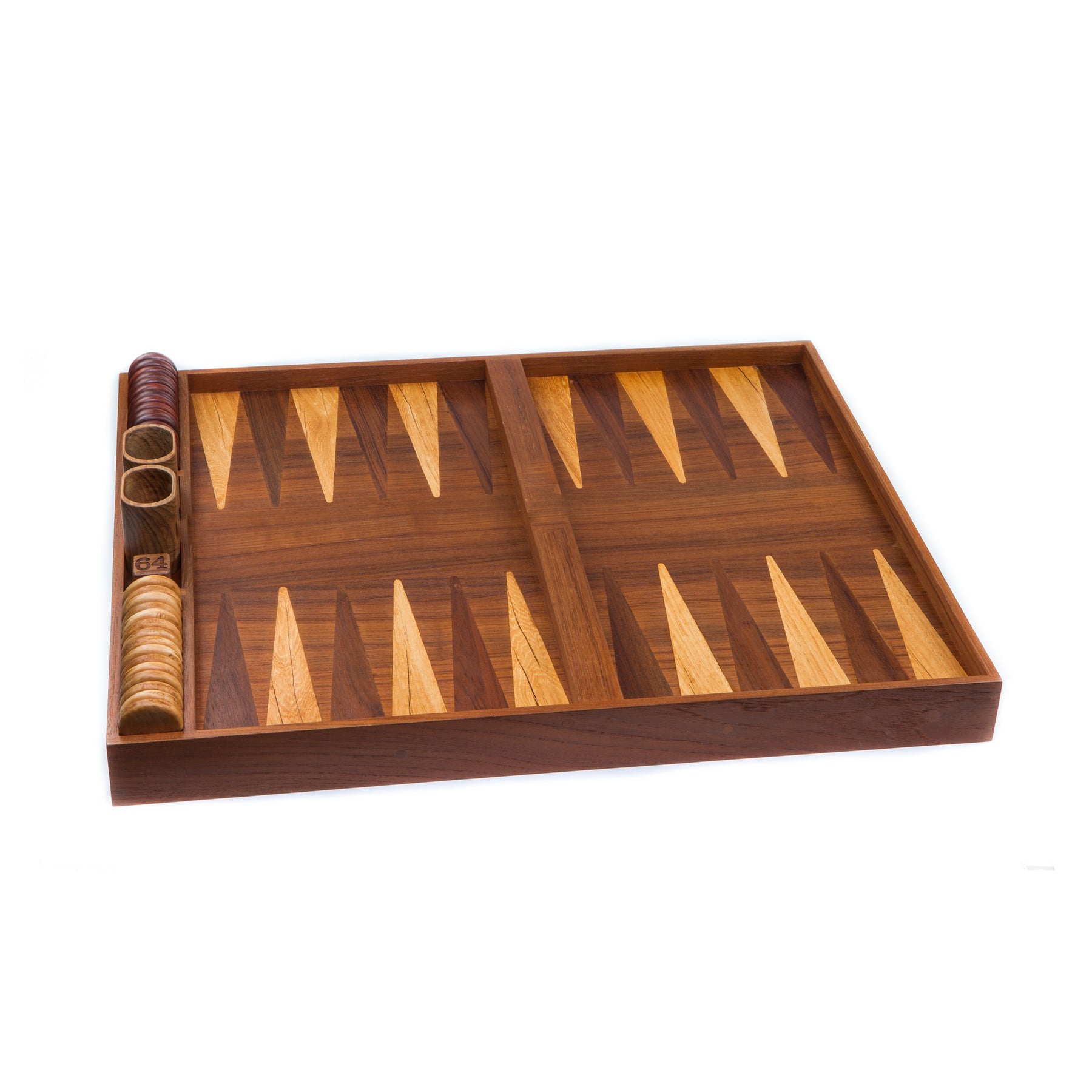 2 in 1 Backgammon/Checkerboard - 60090
