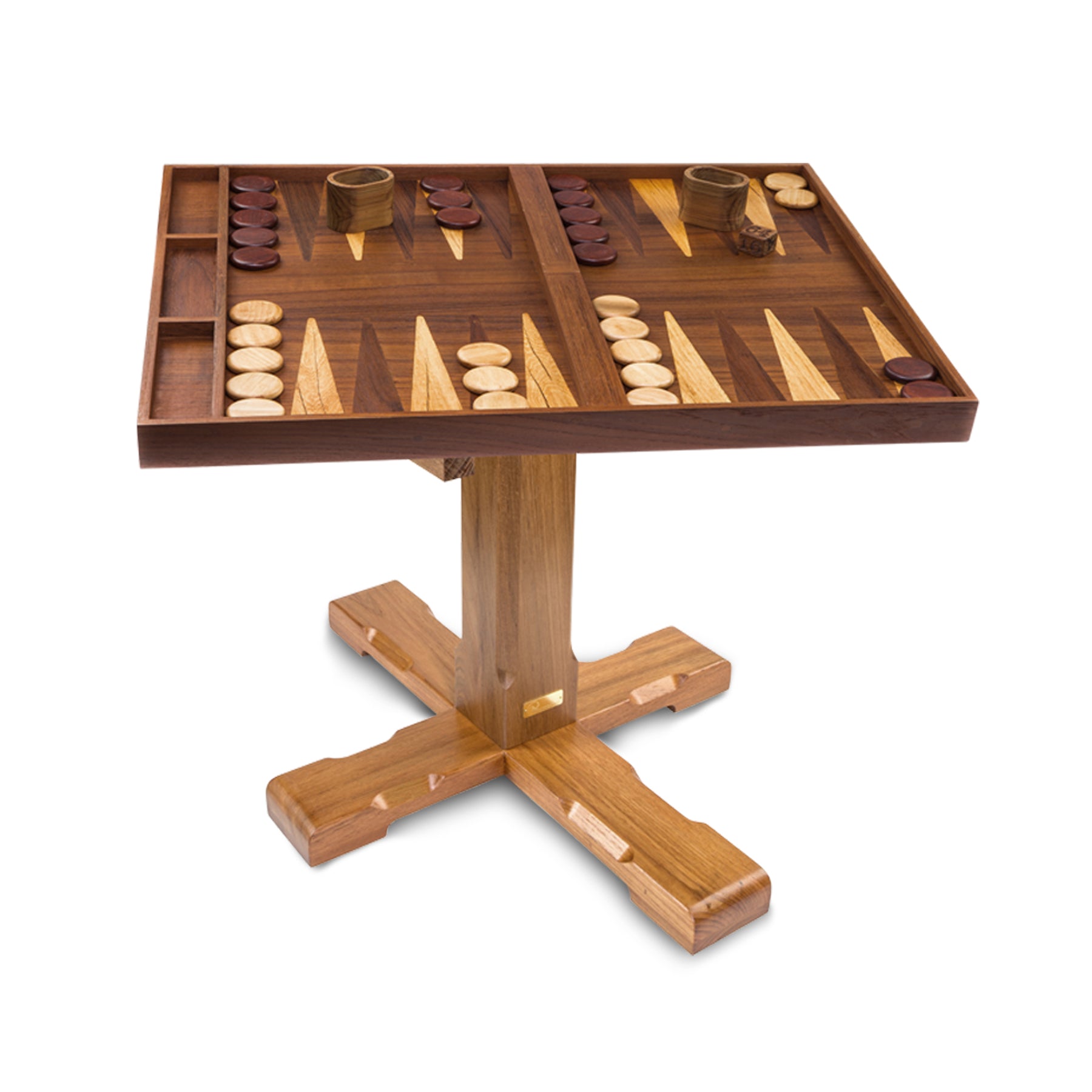 2 in 1 Backgammon/Checkerboard - 60090