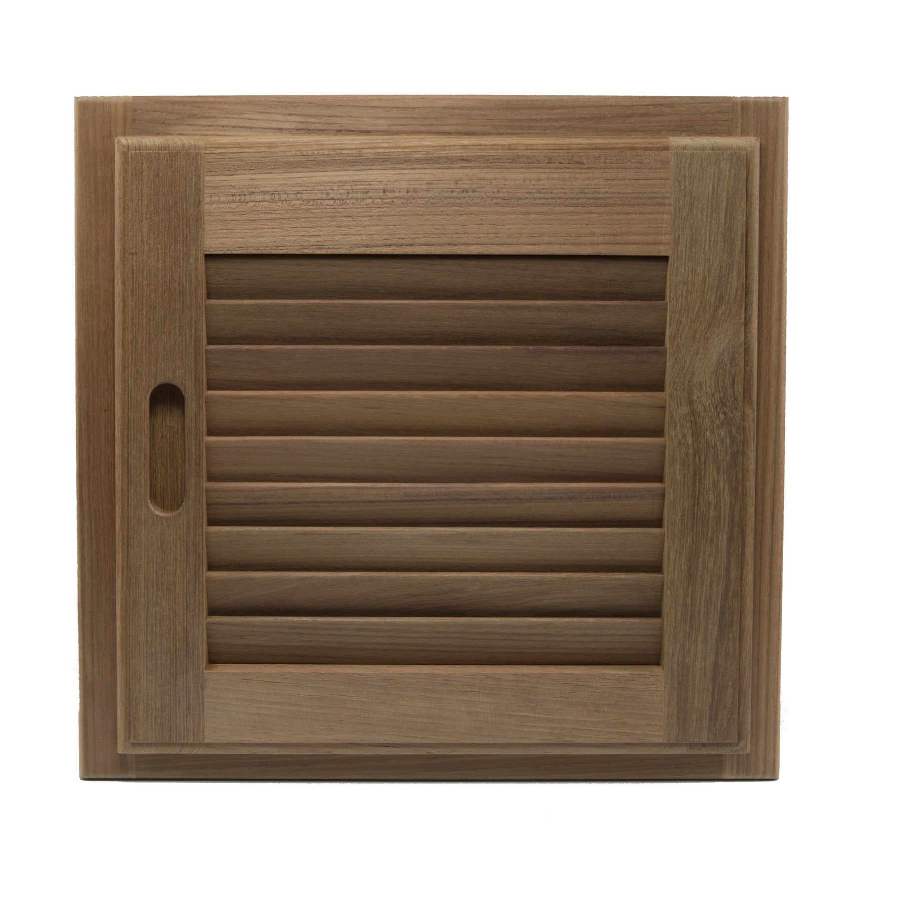 15" x 15" Louvered Door & Frame - Right - 60722