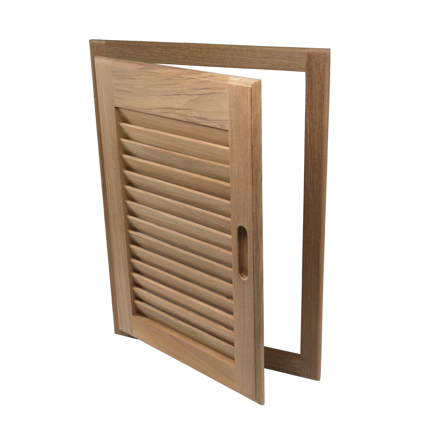 15" x 20" Louvered Door & Frame - Right - 60724