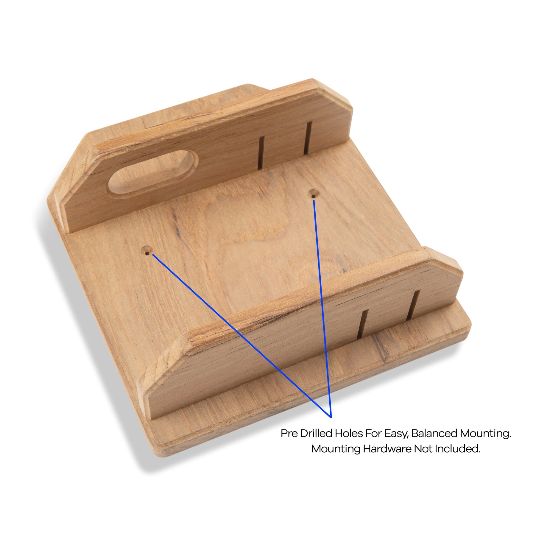 Teak Knife & Pliers Holder - 60608