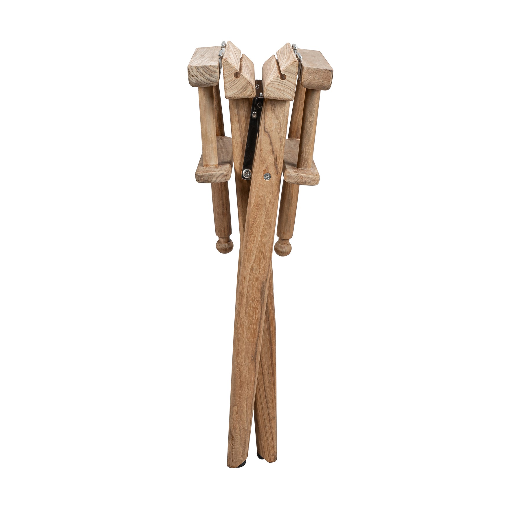 Directors Chair With Creme SUNBRELLA® Fabric Covers - Sanded Finish - 60044