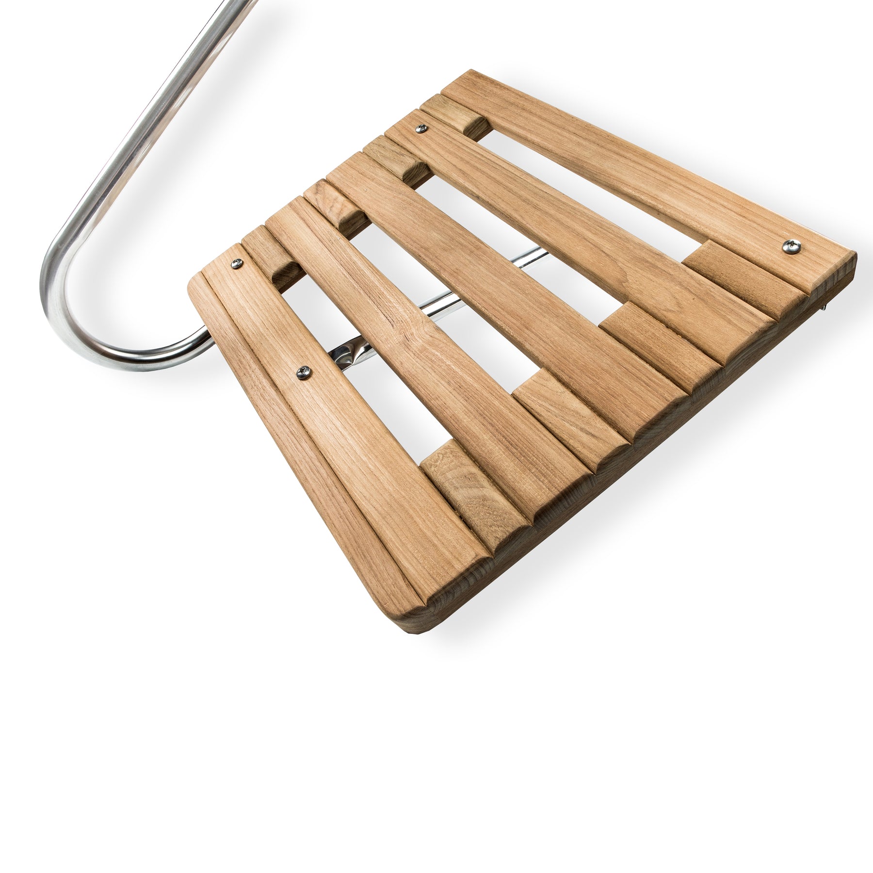 Teak Swim Platform w/ Mounting Hardware for Boats w/ Outboard Motors - 60900