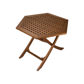 Hexagonal Folding Table - 60056