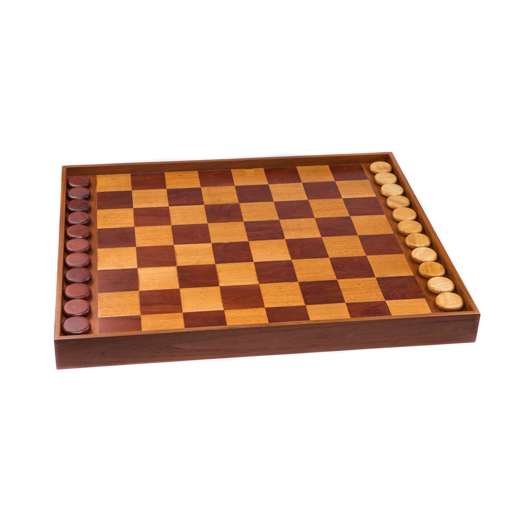 2 in 1 Backgammon/Checkerboard - 60090