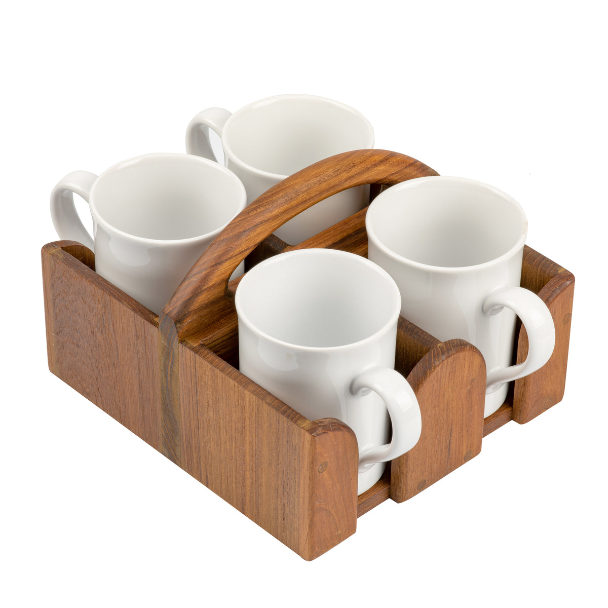 Coffee Mug Holder with Shelf, 4 cup