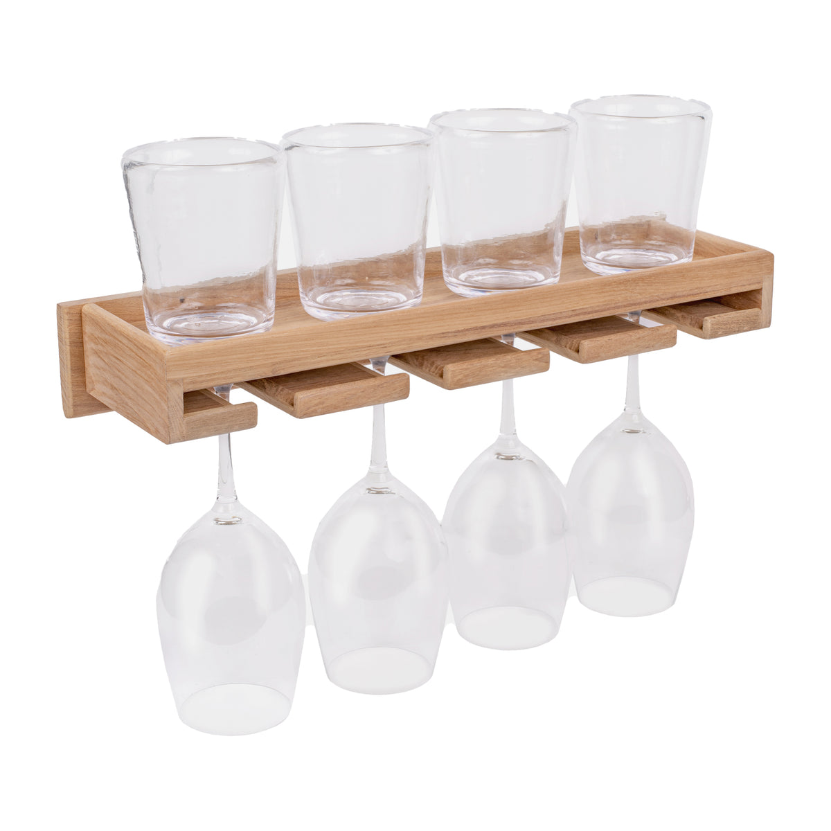Wineglass Rack with Shelf - 62426