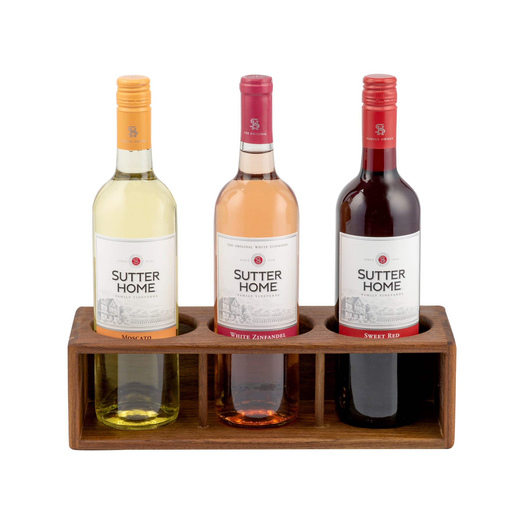 Three Bottle Wine Holder - 62624