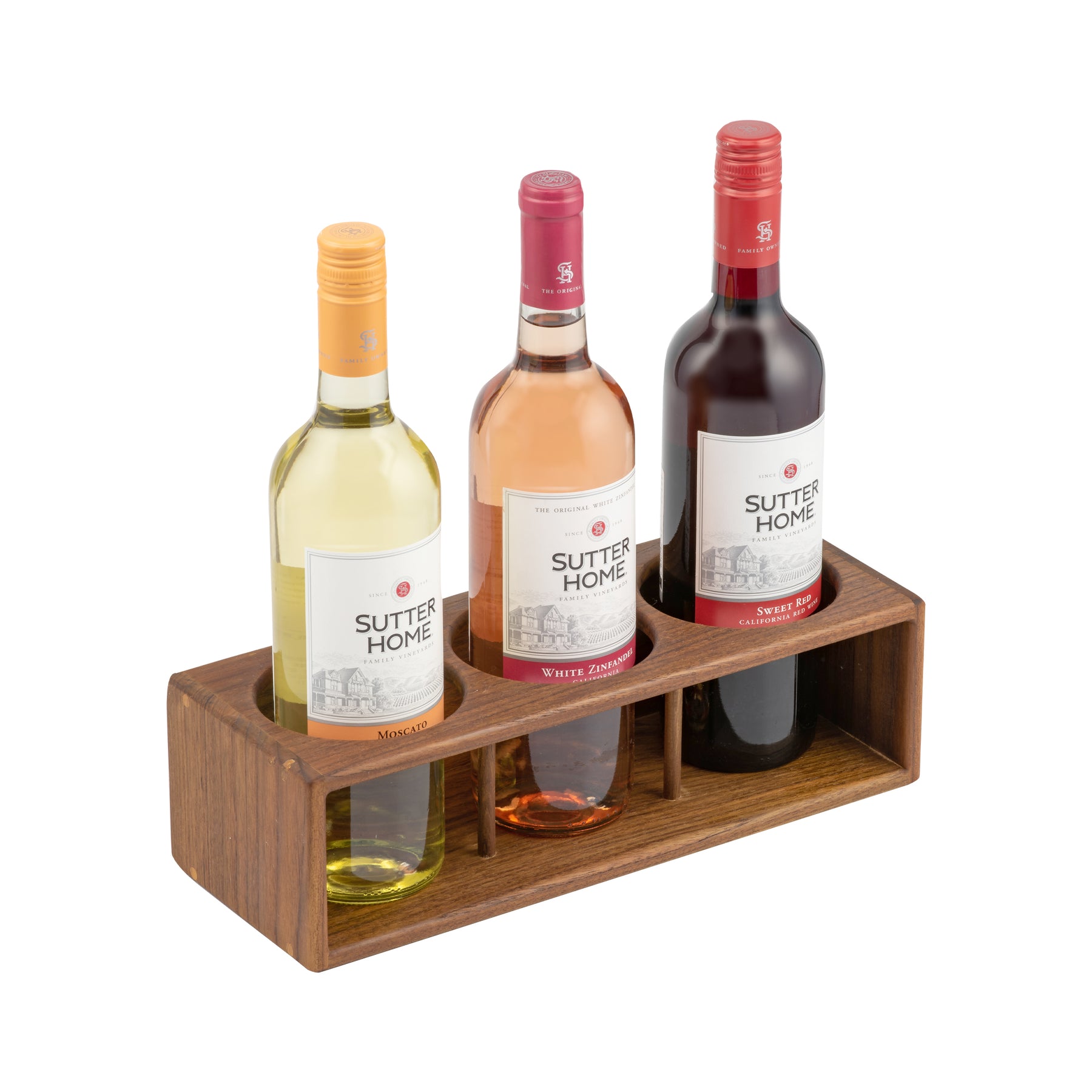 Three Bottle Wine Holder - 62624