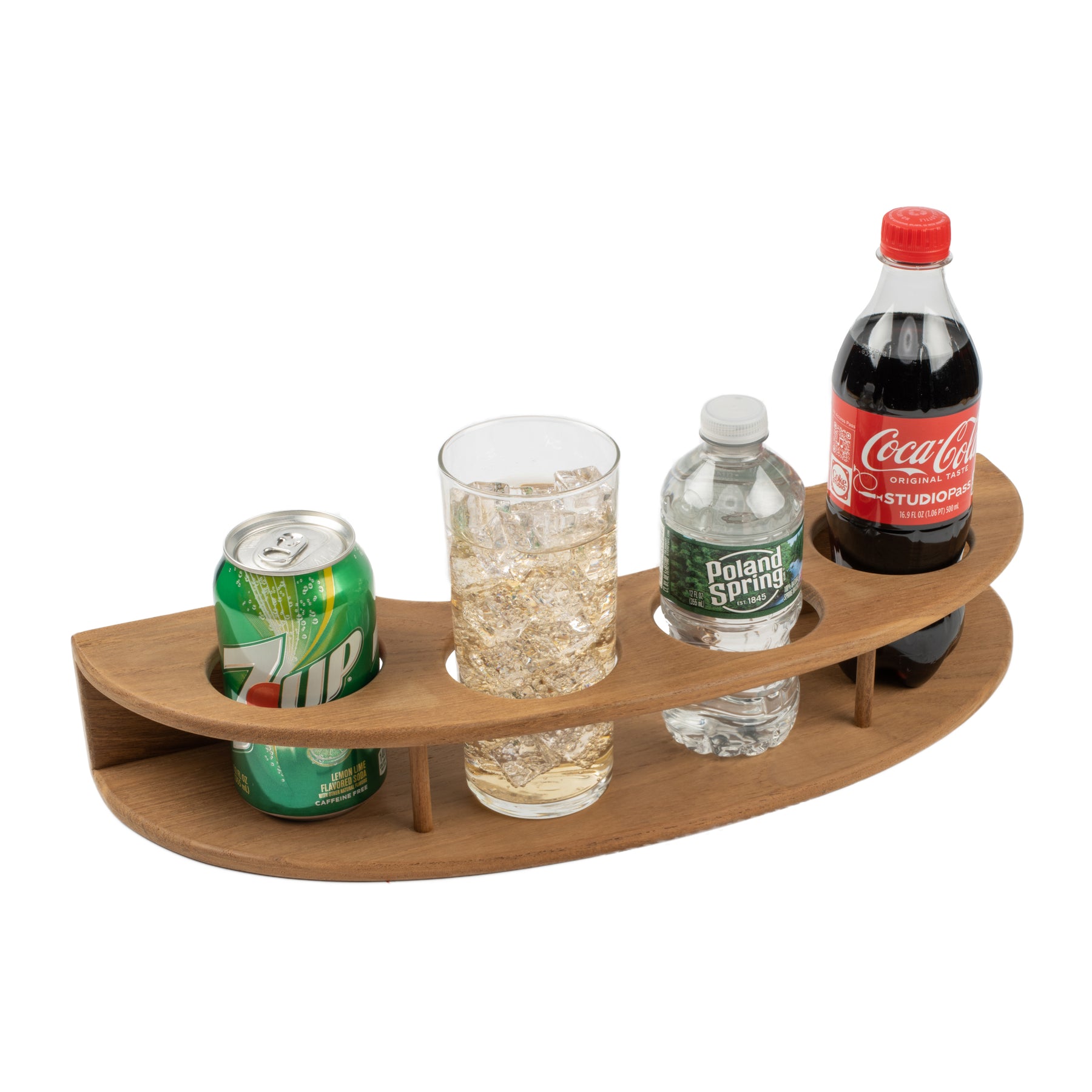 Curved Four Drink Rack - 63219