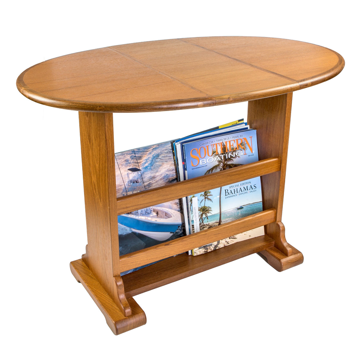 Large Teak Drop Leaf Table - 60055