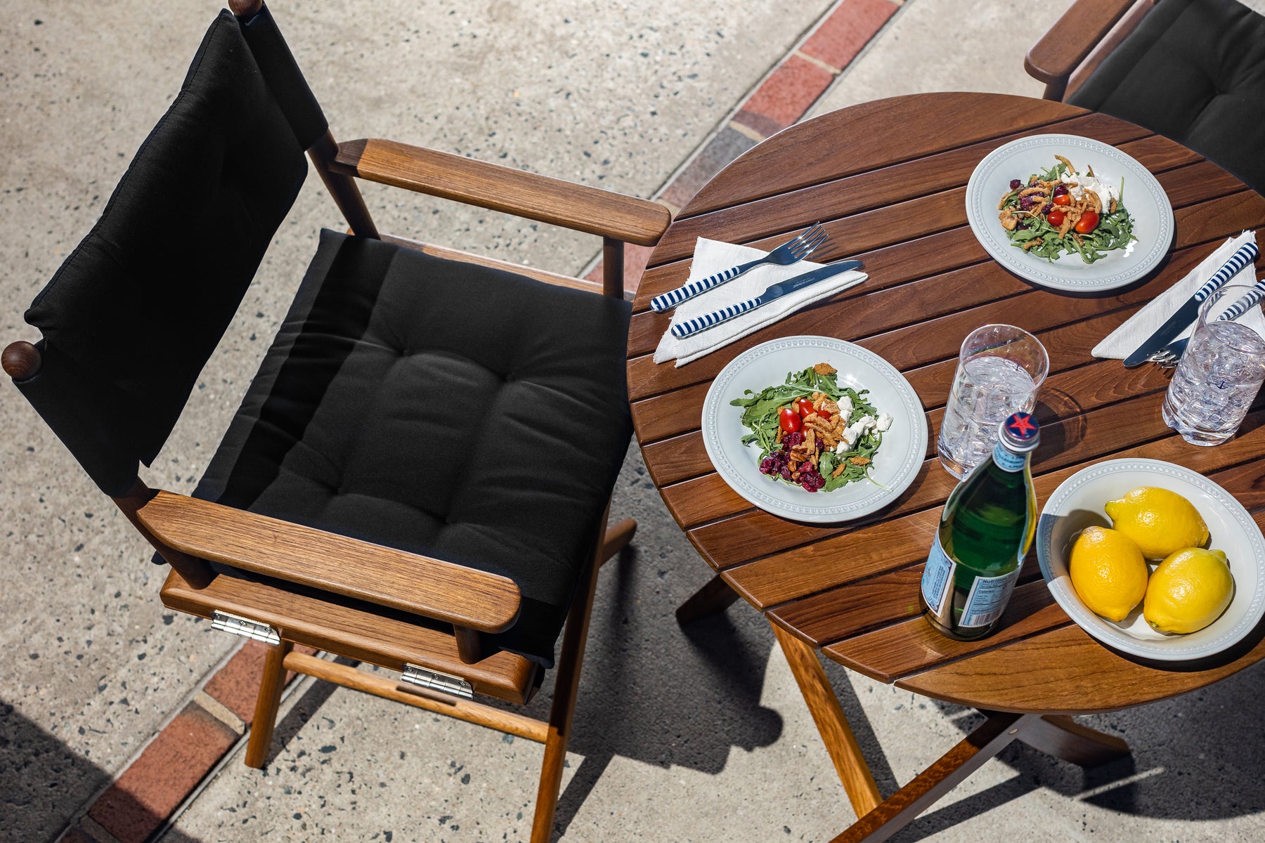 Newport Bistro Set - Black - 80102